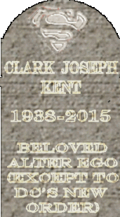 Clark Kent's gravestone